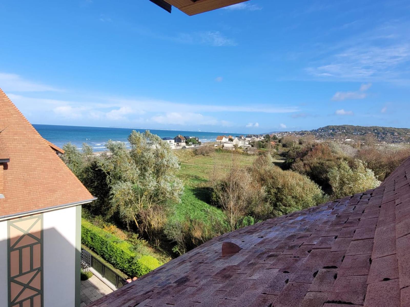 "Mon Evidence!" Magnifique Appartement Vue Mer Et Acces Direct A La Plage Villers-sur-Mer Kültér fotó