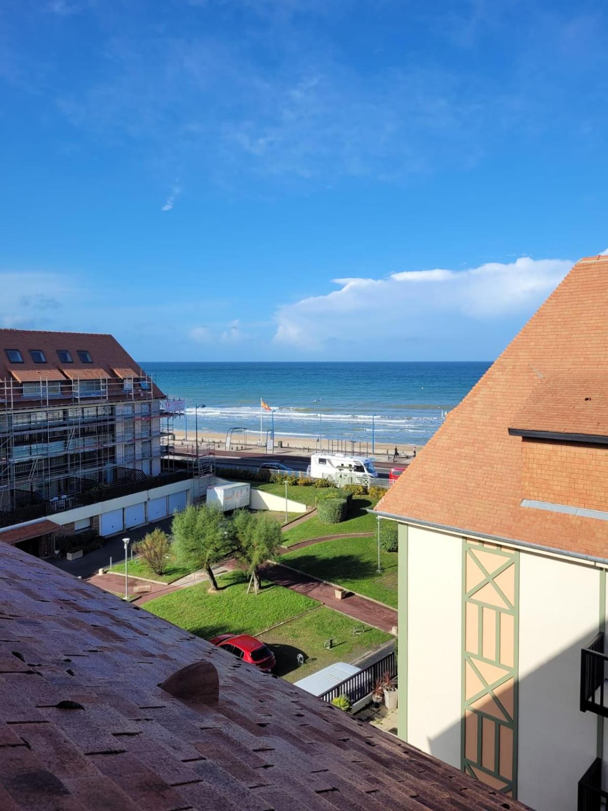 "Mon Evidence!" Magnifique Appartement Vue Mer Et Acces Direct A La Plage Villers-sur-Mer Kültér fotó