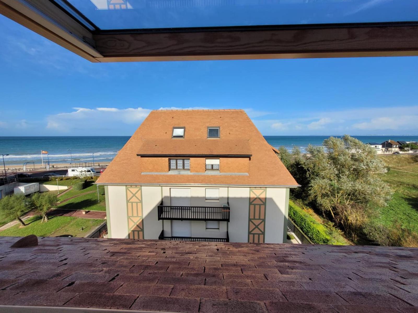 "Mon Evidence!" Magnifique Appartement Vue Mer Et Acces Direct A La Plage Villers-sur-Mer Kültér fotó